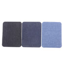 6X Assorted Cotton Jeans Repair Kit 3Color Iron On Denim Patch Sewing AppliO`US