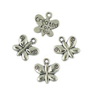 100pcs DIY Spacer Beads Butterfly Loose Beads for Necklace Bracelet Findings