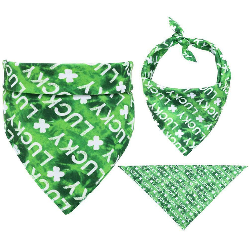 4Pcs Pet Bib Cute Small Large Pet Cat Dog Bandana Collars Triangle Bibs Bandana