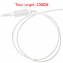 2 Meter Syphon Tube Hand Fuel Pump Gasoline Siphon Hose Gas Oil Water Fuel