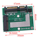 mSATA SSD to 2.5'' SATA 6.0gps adapter converter card module board mini-v V NMTE