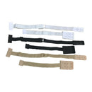 3pcs Low Back Bra Strap Converter Adjustable Extension Strap Female (Black  I2J4