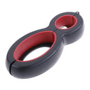 1x Multifunction premium 6-in-1 jar can bottle cap opener lid twistoff kitche FT