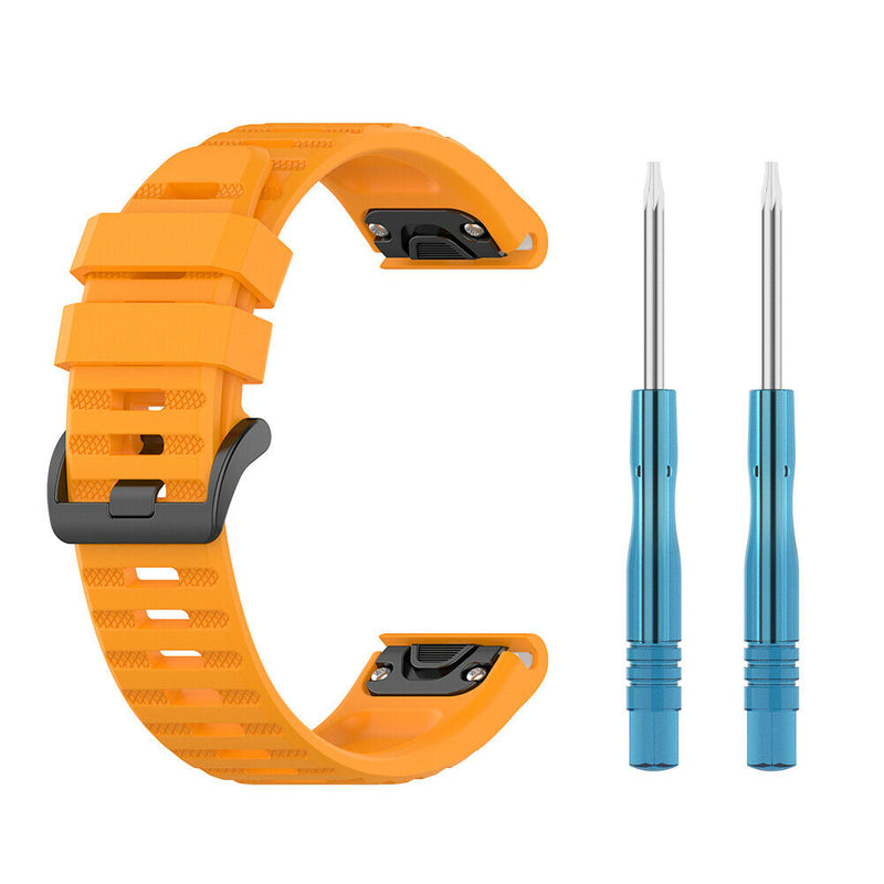 Wrist Strap Silicone Quick Release Adjustable Sports Watch Band for Fenix 6 22mm