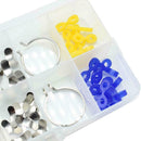 100 Pcs Dental Matrix Sectional Contoured Metal Matrices lmws 35um New No.1 W1Z7