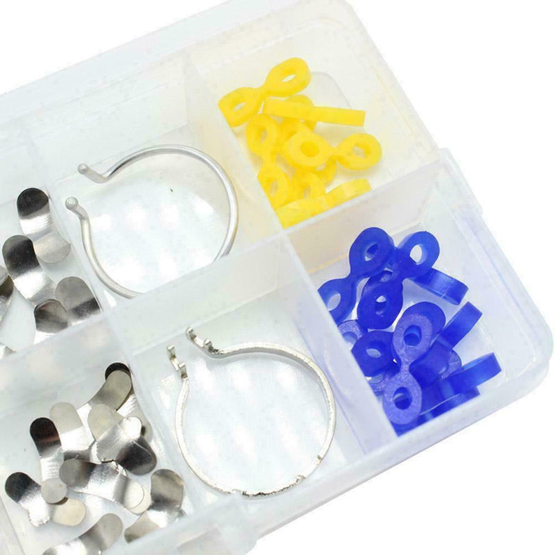 100 Pcs Dental Matrix Sectional Contoured Metal Matrices lmws 35um New No.1 W1Z7