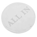 Clear Acrylic Casino Party Game Dealer Button ALL IN Button Zhuang Button for