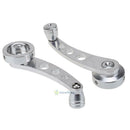 2 PCS UNIVERSAL CAR BILLET ALUMINUM WINDOW CRANK HANDLE WINDER TRUCK PICKUP DOOR