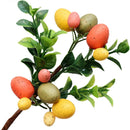 Easter Egg Tree Decorations Simulation Leaf Branch Home Spring Party Ornam N3C