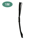 4mm 7 Strand Cores Paracord Outdoor Camping Parachute Lanyard (Black 1m) A