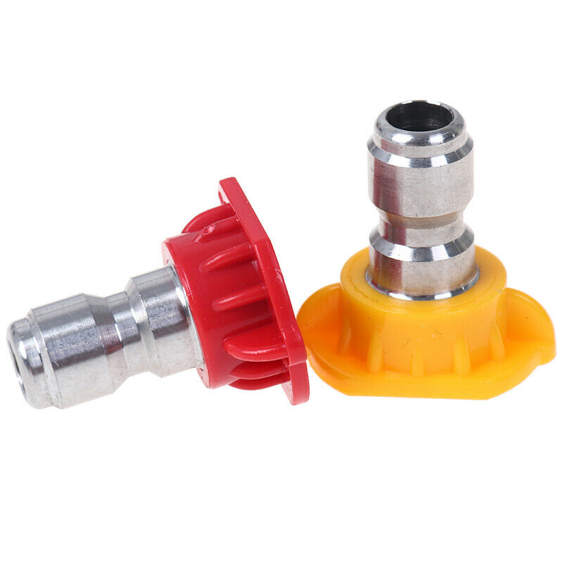 5pcs High Pressure Washer Spray Nozzle Quick Nozzle Tips 1/4 Quick Connect t Hn