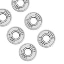 16Pcs 608RS Abec 9 Skateboard Bearing for Longboard Inline Hockey White