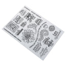 happy birthday transparent clear silicone stamp for diy scrapbooking photodec â„–[