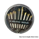 Sewing Needles Hand Sewing Embroidery 30 Different Threader Easy Self Threa Q3F5