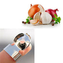 2pcs Practical Stainless Steel Kitchen Gadget Garlic Ginger Cutter Peeler To BX