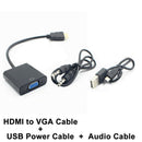 HDMI to VGA Cable HDMI Male to VGA Female RGB Analog VGA Video Conver Hn