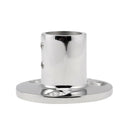 Boat Handrail Stanchion Round Base Hardware Stainless Steel Fit 25mm Tube