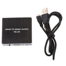 HDMI to HDMI with Audio Extractor and Optical Toslink Coaxial SPDIF + 3.5mm