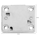 Hardware Steel Drawer Lock Desk Wardrobe Furniture Cabinet Locker w/2 Keys