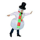 Inflatable Snowman Costume Fantasy Skirt Men and Women Party Christmas Year New
