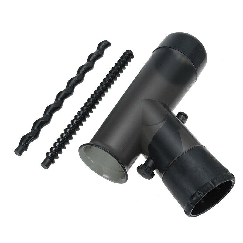 Black Portable Convenient Hair Dryer Diffuser Magic Wind Spin Detachable Dr V4V8