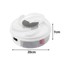 New Electric Fly Trap Device with Trapping Food White USB Cable Insect Kill