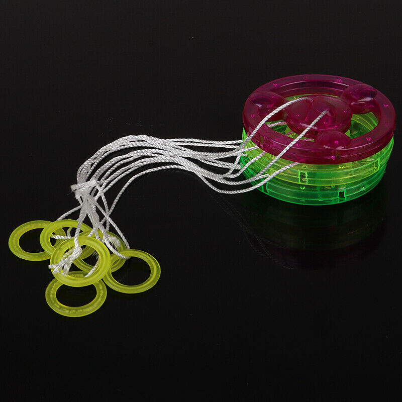 Flash Pull Line Led Flywheel Whistle Creative Classic toys for Children Gift Hn