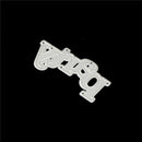 Letter Words you Metal Cutting Dies For DIY Scrapbooking Card Craft Decor  BX