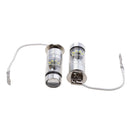 2pcs White H3 100W High Power Car Fog Daytime Running Light LED Bulbs