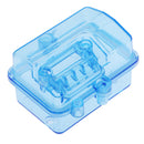 Waterproof Receiver Box for 1/10 Traxxas Slash 4x4 Truck - Transparent Blue