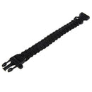 Camping Military Cord Bracelets Whistle Buckle Survival bracelet(10inch)