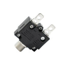 Screw Push Button Circuit Breaker for 12V 24V 50V Volts DC / 120V-240V AC - 15A
