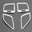 For Mazda Cx-5 Cx5 Chrome Dashboard Front Air  Vent Outlet Cover T N4J5