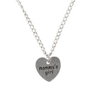 2Pcs Family Love Mother Daughter Little Heart Joint Pendant Necklace Set Mo