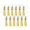 12-PACK 6.35mm (1/4 inch) Male to 3.5mm(1/8 inch) Female Stereo Jack Adapte F6T2