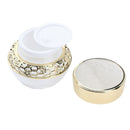 Low Profile 1 Oz Jar Acrylic Empty Cosmetic Containers for Sugar Scrub, Powder,