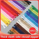 39pcs 20cm Nylon Coil Zippers Tailor DIY Sewer Garment Clothing Handcraft A