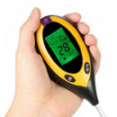 4 In1 LCD Digital PH Tester Moisture Temperature Sunlight Soil Meter Plants FT