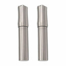 2x Stainless Steel Travel Toothpick Holder Toothpick Box for Travel Trip Home we