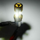 H4 18W Led 3 Cob Dc 12V White Motorcycle Headlight Bulb 2000Lm 6500K Hi/Lo  N7T3