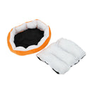 Large Waterproof Warm Soft Fleece Puppy Pet Dog Cat Bed House Basket Nest M F5P8