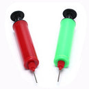 Plastic Football Soccer Inflatable Ball Hand Air Pump with Needle random LJ