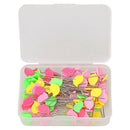 100 Pieces Flat Head Straight Pins, Sewing Pins Quilting Pins for Sewing DI