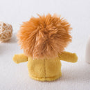 Cartoon Animal Finger Puppets Set Baby Educational Fingers Toys Kids Gift Orange