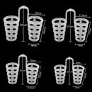 8Pcs silicone anti snore nasal dilators apnea aid device stop snoring nose clME