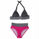 Sexy Womens Swimwear Bikini Set Bandeau Push-Up Bra Padded Swimsuit Beachwe