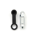 M8 x1.25mm Motorcycle Bike Brake Braking Caliper Bleed Screw Nipple withï¼D