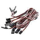 10 Pcs 3 Pin Male to Female RC Servo Extension Cord Cable 50cm Length K5C6