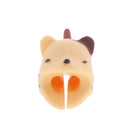 Cute Cat Animal Bite Cable Protector Saver Cover for Most USB Cable