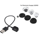 3 S/M/L Earbuds Tips Foam + USB Charger Bundle For Plantronics Voyager LEGEND  Z